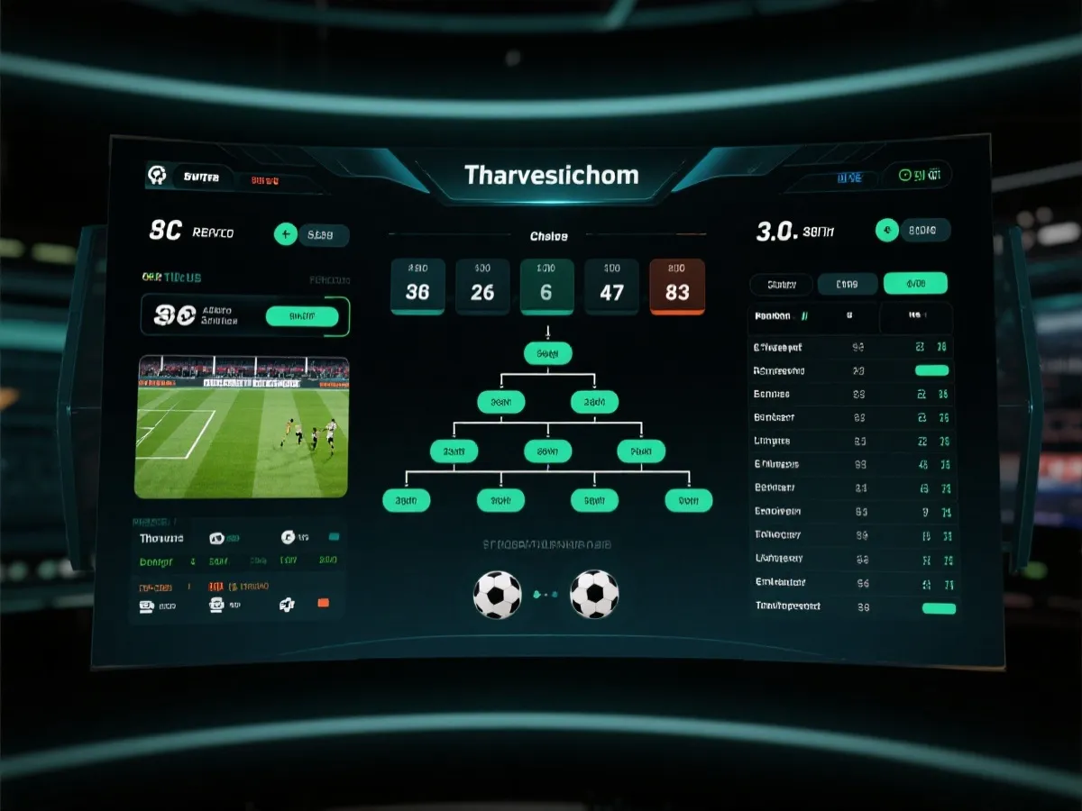 世界盃賽程與比分資訊介面示意圖