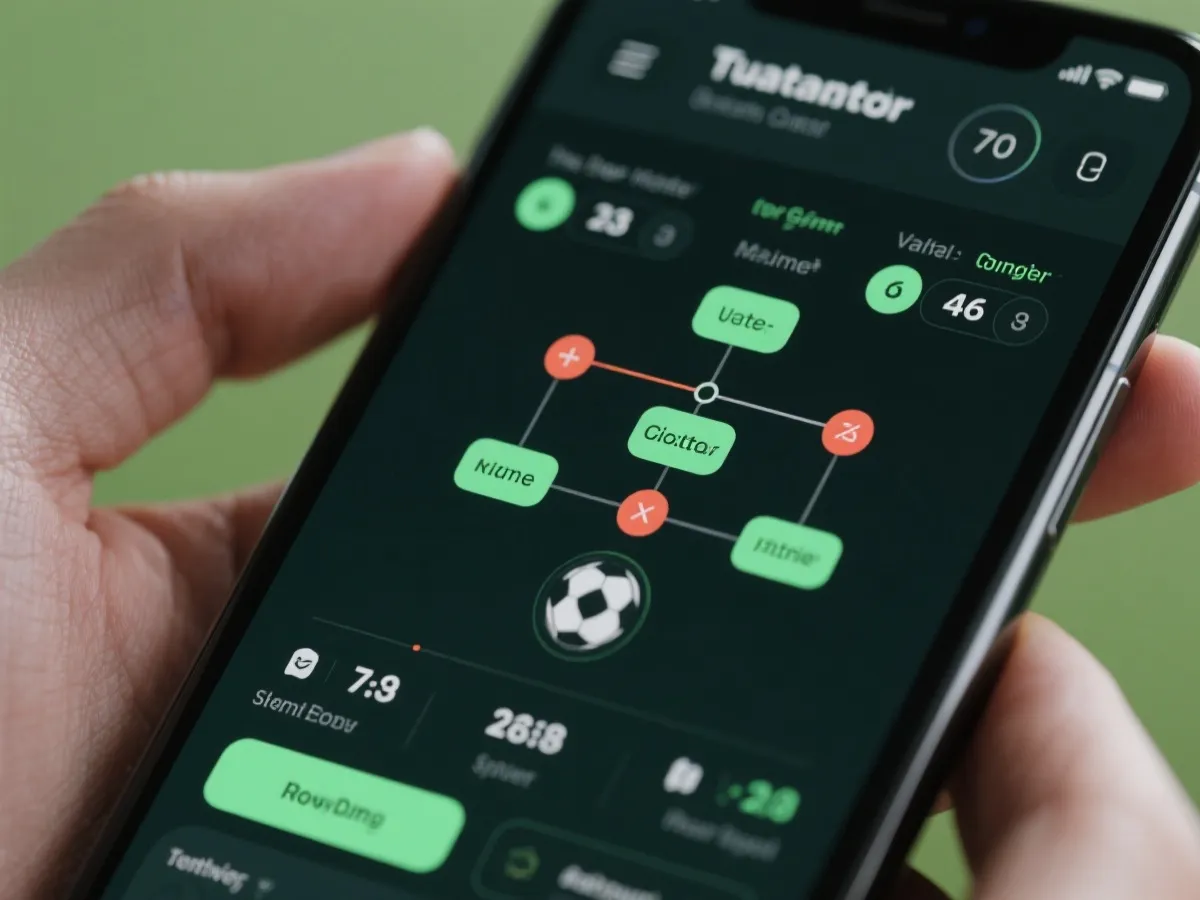 手機版賽程與比分畫面